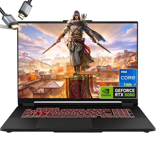 Image of ASUS TUF F16 Gaming Laptop RTX 5060 - Intel Core i7-14650HX -32GB RAM| 2TB SSD -16inch FHD+ Display 165Hz - RGB Backlit Keyboard - G-SYNC - Gamer PC Windows 11 - Video Editing Engineering