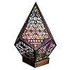 Cingc LED Kleurrijke Diamond Lights,Polar Star Grote Vloerlamp,Kleurrijke 3D Projectie Holle Lamp, Retro Bohemian Decor Romantische Geschenken