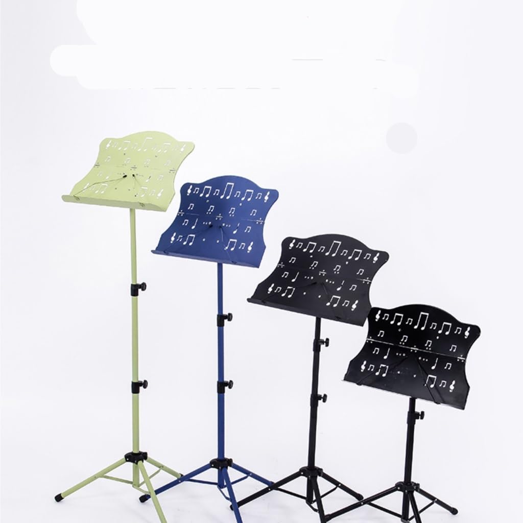Pupitre Pupitre À Musique Noir Pupitre À Musique Pliable Portable Pouvant Être Relevé Et Abaissé For Un Usage Domestique Support De Guitare Et De Violon Pupitre Musique