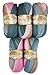 Produktbild Alize 5 x 100 g Strickwolle Mehrfarbig mit Farbverlauf, 500 Gramm Strickgarn mit 20% Wolle-Anteil (rosa beige Petrol 2970)