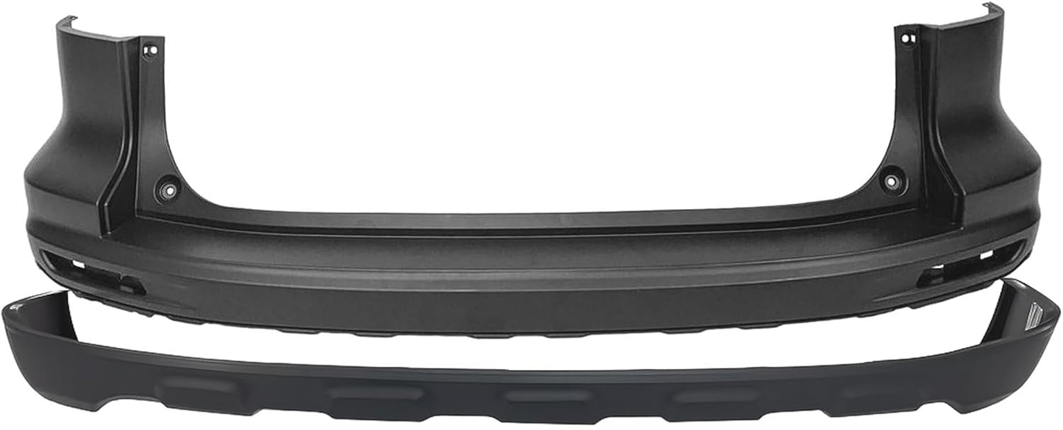 FitParts Compatible with Rear Bumper Covers Kit 2010 2011 Honda CR-V EX EX-L SE Sport Valance Textured HO1100263 HO1115100, 04715SWAA80ZZ 04716SWAA90