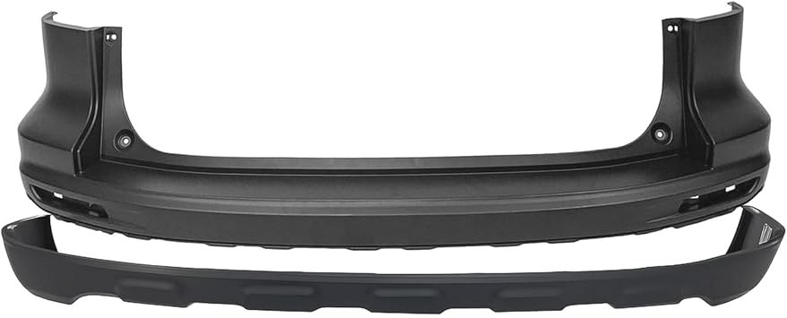 FitParts Compatible with Rear Bumper Covers Kit 2010 2011 Honda CR-V EX EX-L SE Sport Valance Textured HO1100263 HO1115100, 04715SWAA80ZZ 04716SWAA90