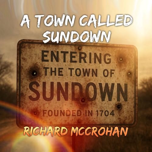 Diseño de la portada del título A Town Called Sundown