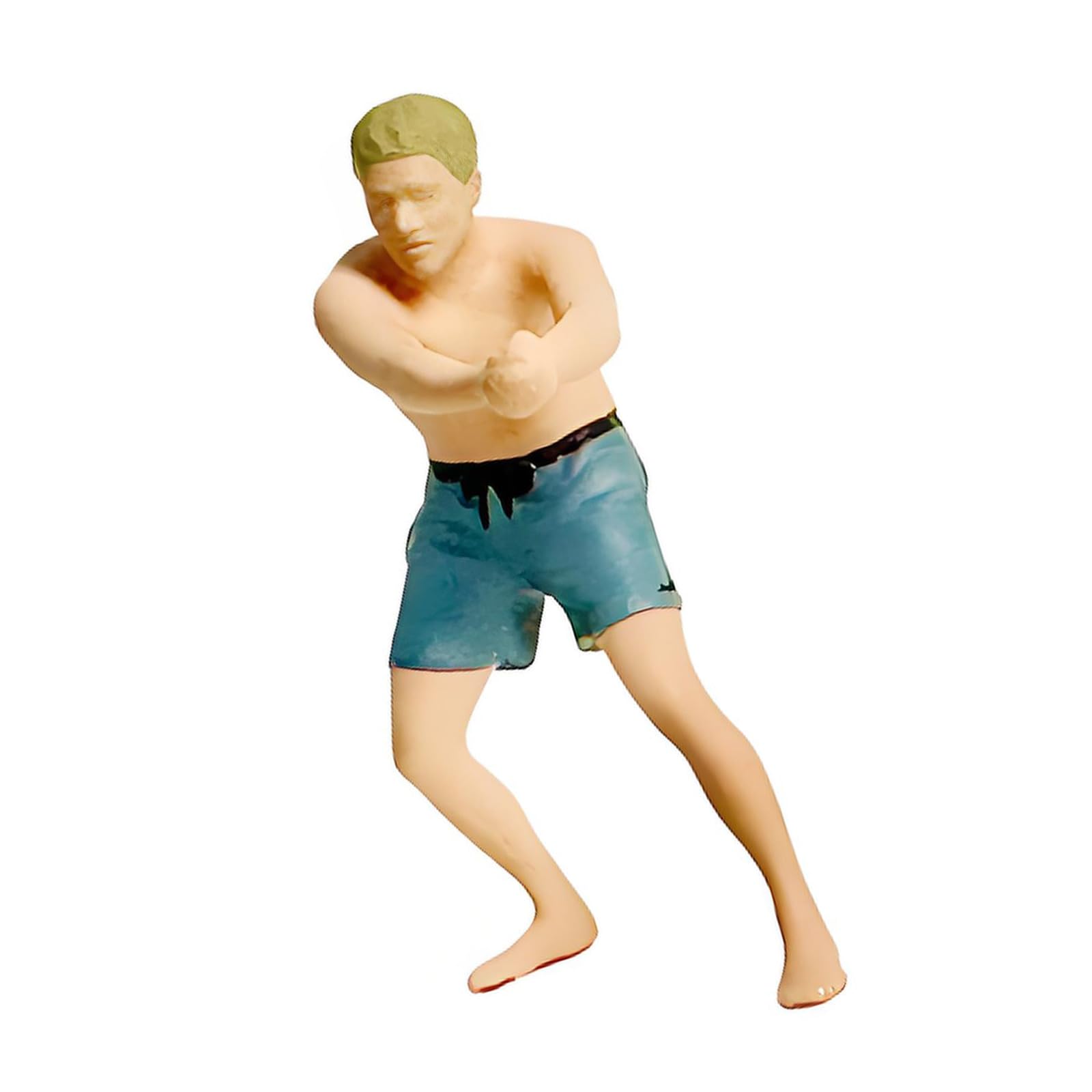 Hredyqw Beach Figure Model 1:64 Hand Painted Miniature Figure for Miniature Scenes Dioramas Props,Model Car Displays