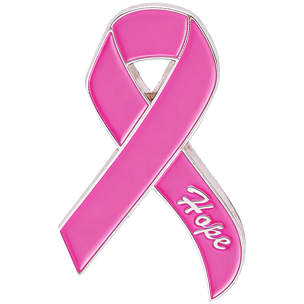 Breast Cancer Awareness Pin Pink Ribbon Pin Enamel