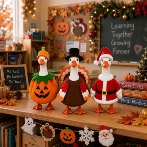 Amazon – 7-Inch Desk Goose Outfits, 8-Pack - image 3