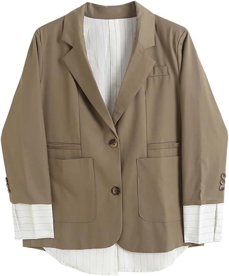 blazer spring patchwork