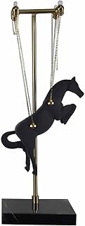 馬のモデル 置物 馬の彫刻 樹脂 工芸品 風水グッズ ヨーロピアン風 オーナメント タイプ2 縁起物 F 幸運 デスク装飾品 写真小道具 ホーム/オフィス/コーヒーショップ/レストランの飾り物 お友達やご家族へのプレゼント