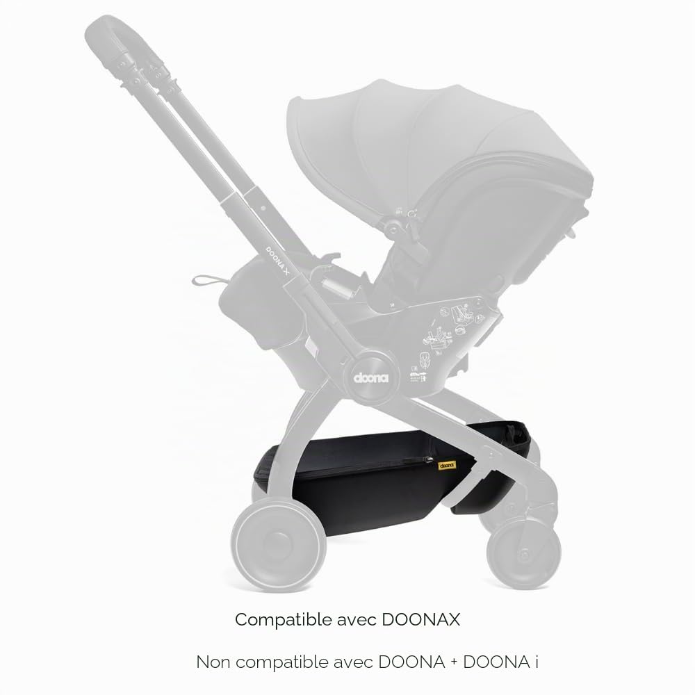Doona Panier de rangement - Transportez tous vos essentiels pour bébé sur ce panier de rangement - Compatible uniquement avec Doona X
