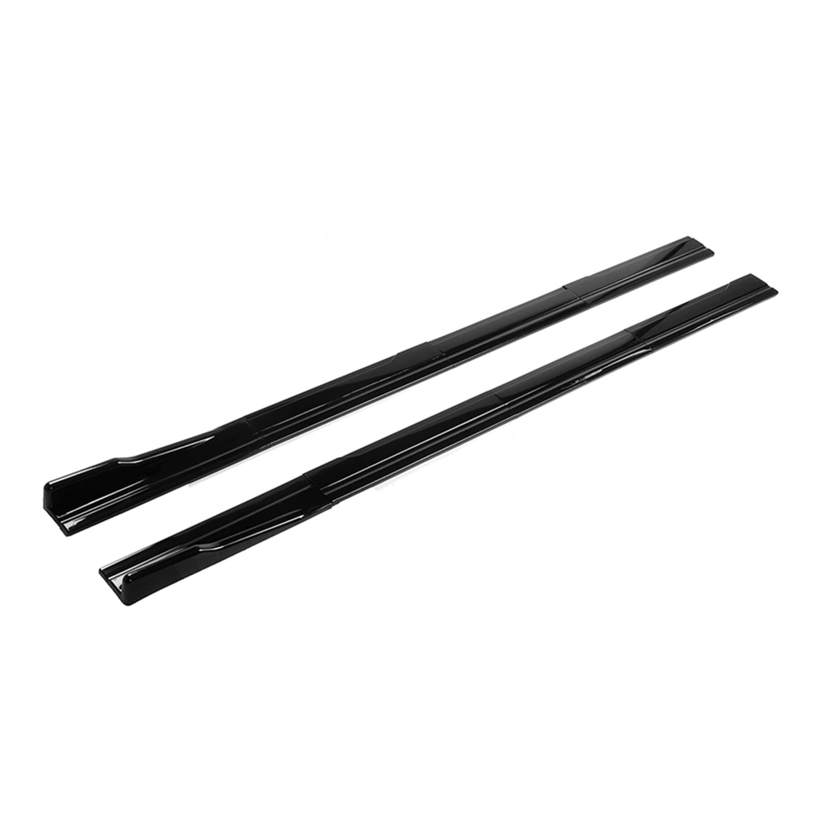 8pcs 2.2m Car Side Skirt Extension Splitter Winglet Side Wing Bumper Lip For A-udi A3 For S-line / S3 2017 2018 2019