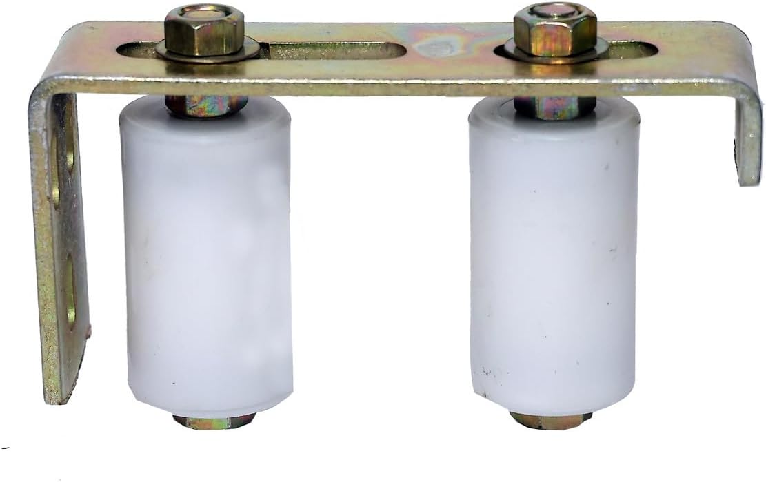 Heavy Duty Adjustable Sliding Gate Guide Closest Door Roller with Double Ball Bearing Nylon Wheels for Heavy Industrial Sliding Gates