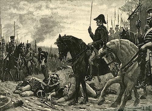 Affiche bataille de Waterloo par Blair Leighton, impression canvas haut de gamme
