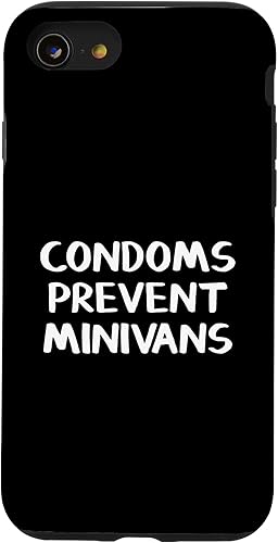 Funda para iPhone SE (2020) 7 8 Condoms Prevent Minivans