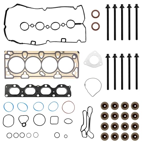 Image of Engine Head Gasket Kit with Bolts for 2011-2017 Chevy Cruze Sonic 1.8L L4, 2016 Cruze Limited Replaces# HGS345 HS26516PT HS26516PT1 HS54702A