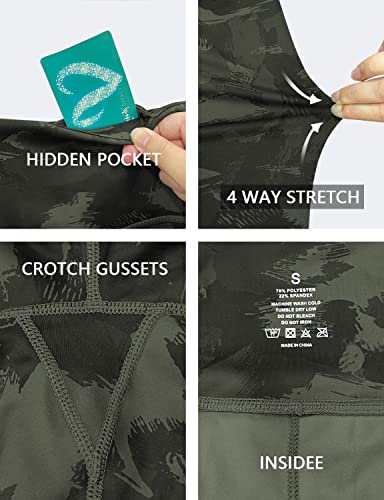 Image of BUBBLELIME 29 inch /31 inch /33 inch /35 inch /37 inch 3 Styles Women's High Waist Bootcut Yoga Pants Basic /Side Pockets Tummy Control Workout Flared