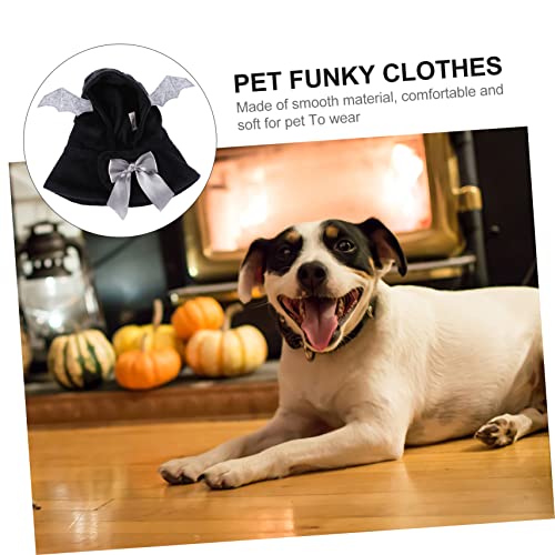 Disfraz de Capa para Perro Navidad Negro Mipcase miniatura 2