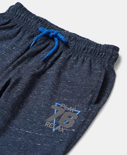 Image of Jockey AB10 Boys Super Combed Cotton Rich Graphic Printed Joggers with Elasticated Hem