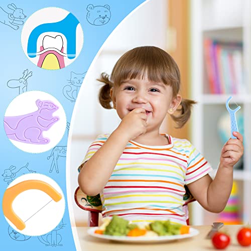 Silicone Lunch Box Dividers, 24 Pcs Bento Box Dividers With 10 Animal Food Picks,Silicone Bento Box Inserts With 40 Pcs Kids Flossers,Silicone Baking Cups,Muffin Pan Liners,Bento Box Lunch Box Kit #TOP5