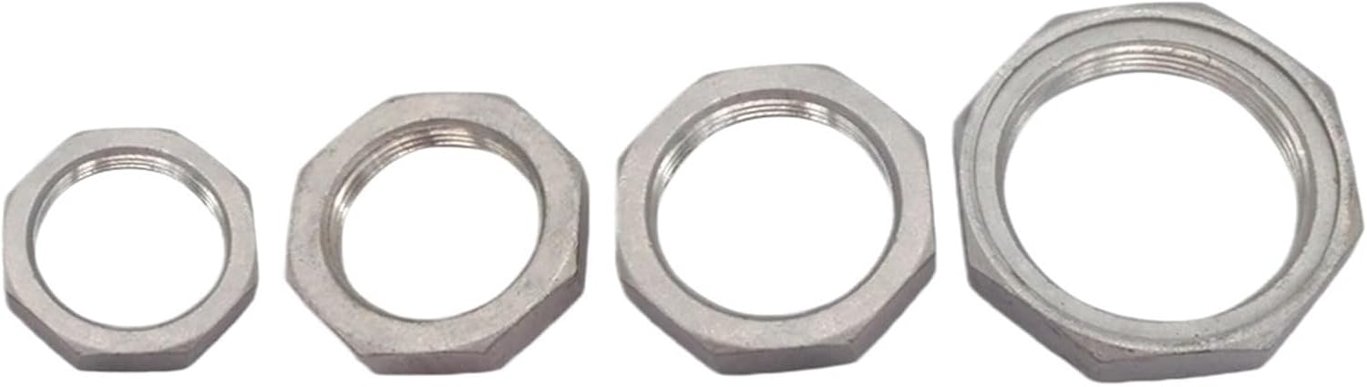 1Pcs 304 Stainless Steel Water Heater Parts For Solar Water Tank Locknut For Heating Element 3/4inch/1inch/1.2inch/1.5inch/2inch(DN40)