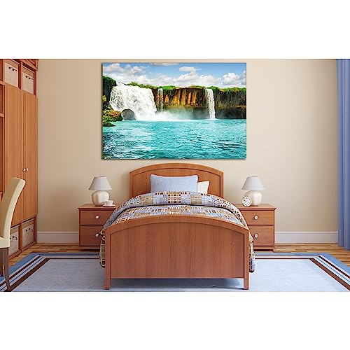 Lienzo cascada Dray Nur ZELLART WTD SL452 soluciona paredes vacías con un gran cuadro de 90x60