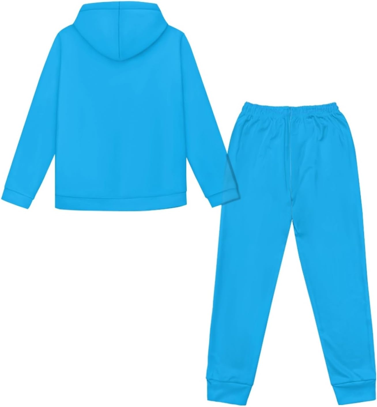 Girls Hoodie Set Size 4-12 Long Sleeve Sweatsuit Outfits for Kids 2 Piece Pullover Hoodie Jogger Pants Sets