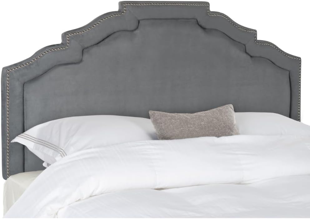 Safavieh Home Alexia Modern Grey Headboard, Queen