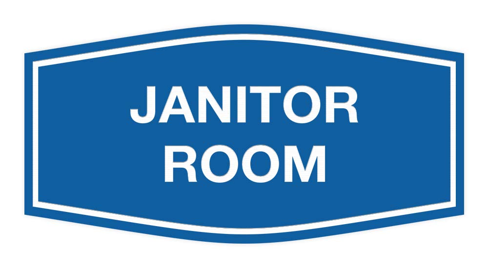 Janitor Room Sign All Quality Standard Janitor Room Sign 2 3/4