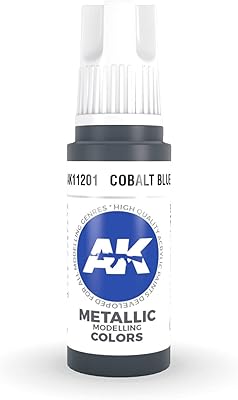 AK Interactive 3rd Gen Acrylic Cobalt Blue 17ml