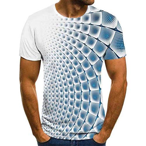 UNDERZY Tee Shirt Homme T-Shirt À Manches Courtes Occasionnelle 3D T-Shirt 3D Tridimensionnel Vortex T-Shirts Quotidiens T-Shirts Drôles avec Col Rond-Tter-2200_XXS UNDERZY Tee Shirt Homme T-Shirt À Manches Courtes Occasionnelle 3D T-Shirt 3D Tridimensionnel Vortex T-Shirts Quotidiens T-Shirts Drôles avec Col Rond-Tter-2200_XXS