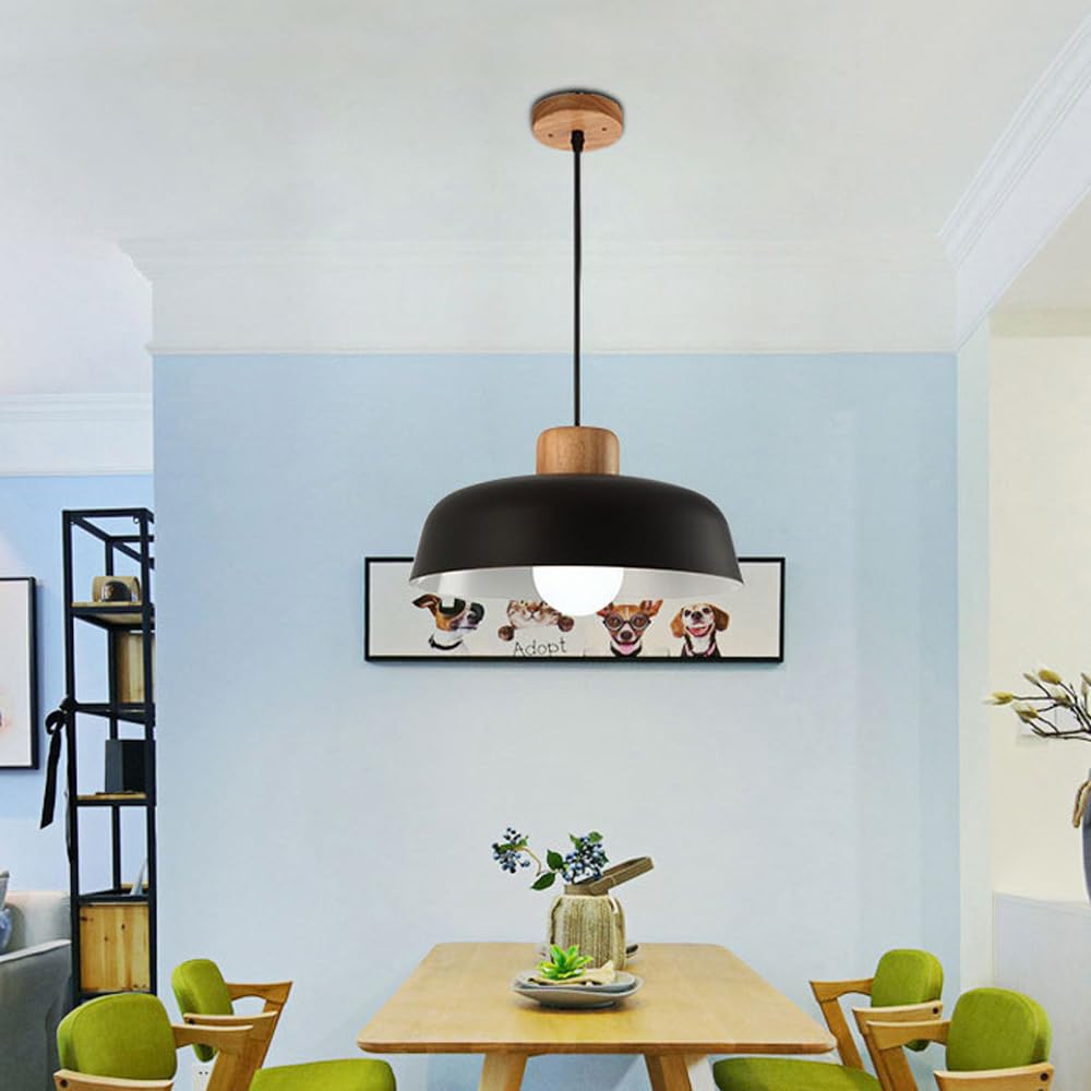 Lampada A Sospensione Minimalista Per Isola Cucina Con Paralume