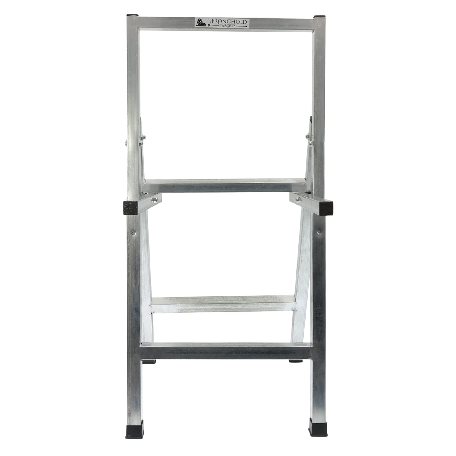 Stronghold FM Stand - Zielscheibenständer, für Pfeil und Bogen, für Zielscheiben bis 80x80x30cm Größe Bogenschießen Zielscheibe Ständer aus Metall