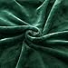 Exclusivo Mezcla Fleece Blanket King Size for Bed, Super Soft and Warm, All Season Use, Cozy, Plush, Lightweight, 90x104 Inches, Forest Green