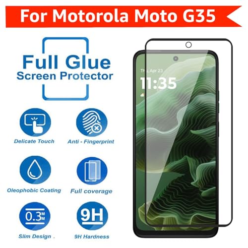 Image of Tempered Glass Screen Protector (For Moto G35)