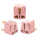 Hi-Plasst (Pack of 3) UK Adapter Plug - Type G Adapter - Perfect for Laptop, Camera, Chargers || UK Adapter for Indian Pins, India to Dubai, Hong Kong, UAE gallery image