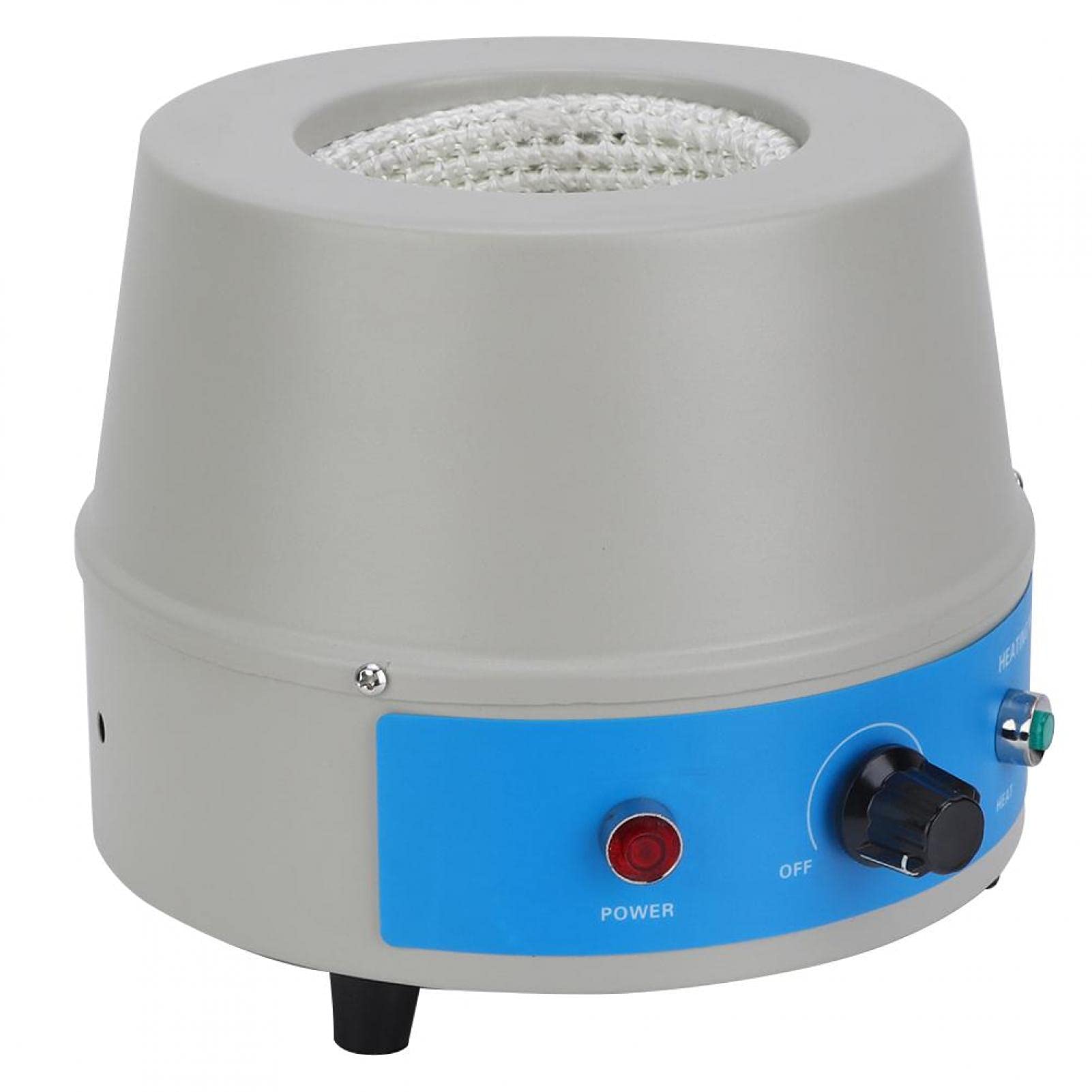 Calentador de agitador magnético de 250 ml, manto, controlador de temperatura digital eléctrico, herramienta de manto de calentamiento para calentamiento de instrumentos(EU Plug220V)