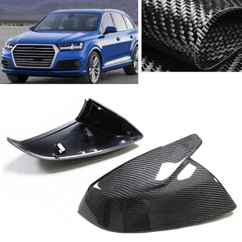 Rénover rétroviseur Audi Q5 cassé avec ce couvercle carbone ajustement précis