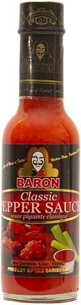 Baron Blazing Hot Peppers Sauce 144ml