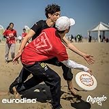 eurodisc 175g Gold Profi Ultimate Wettkampfscheibe - Sportfrisbee mit Stabiler Flugbahn über 100 m, aus nachwachsenden Rohstoffen, „Tree of Life“ Design