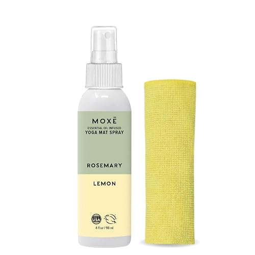 MOXE Yoga Mat Cleaner, Green America Certified, Rosemary and Lemon