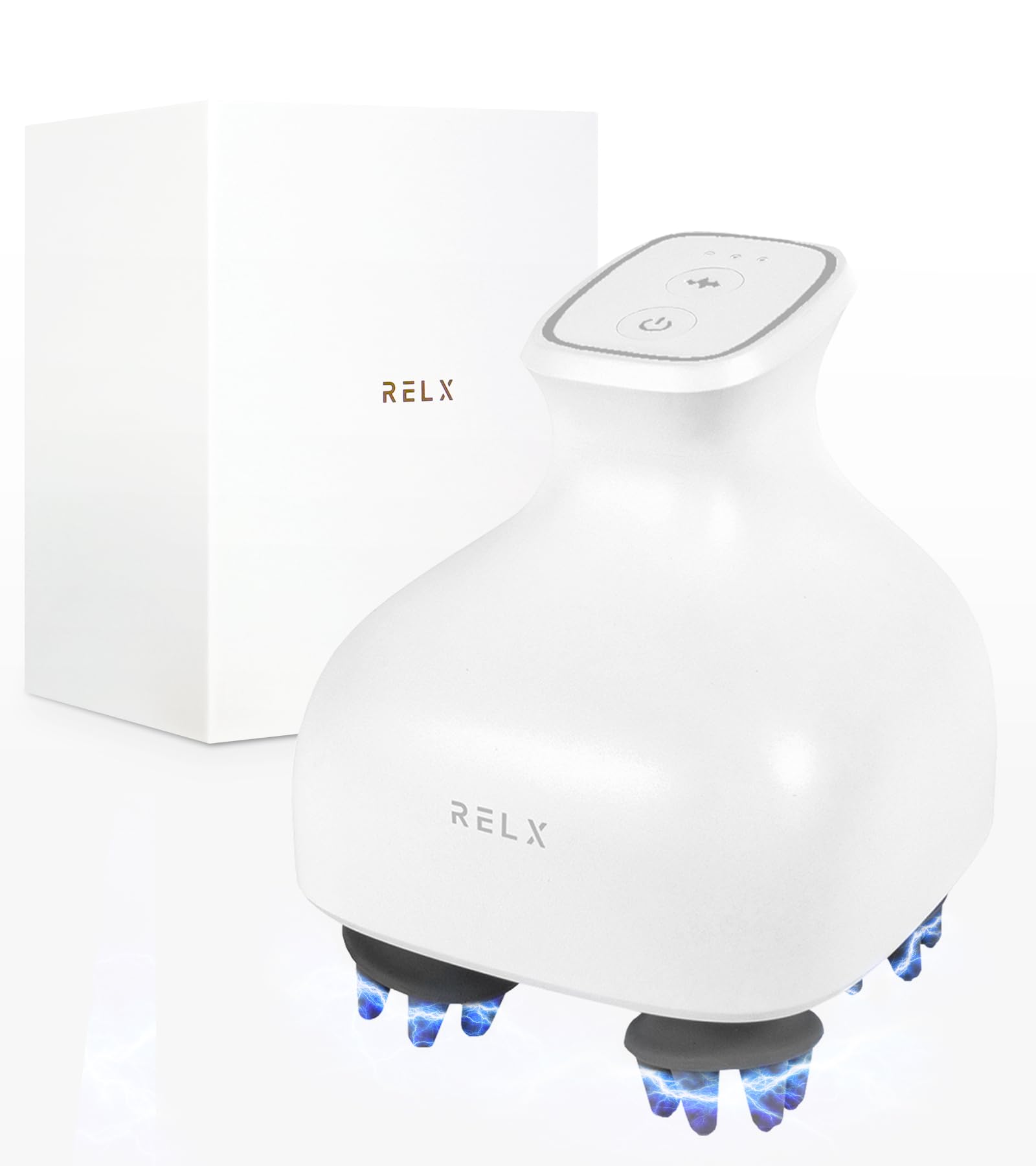RELX EMS ヘッドスパ EX05W Amazon | RELX 【AbemaTVで紹介】 EMS ヘッドスパ IPX7防水【日本企業