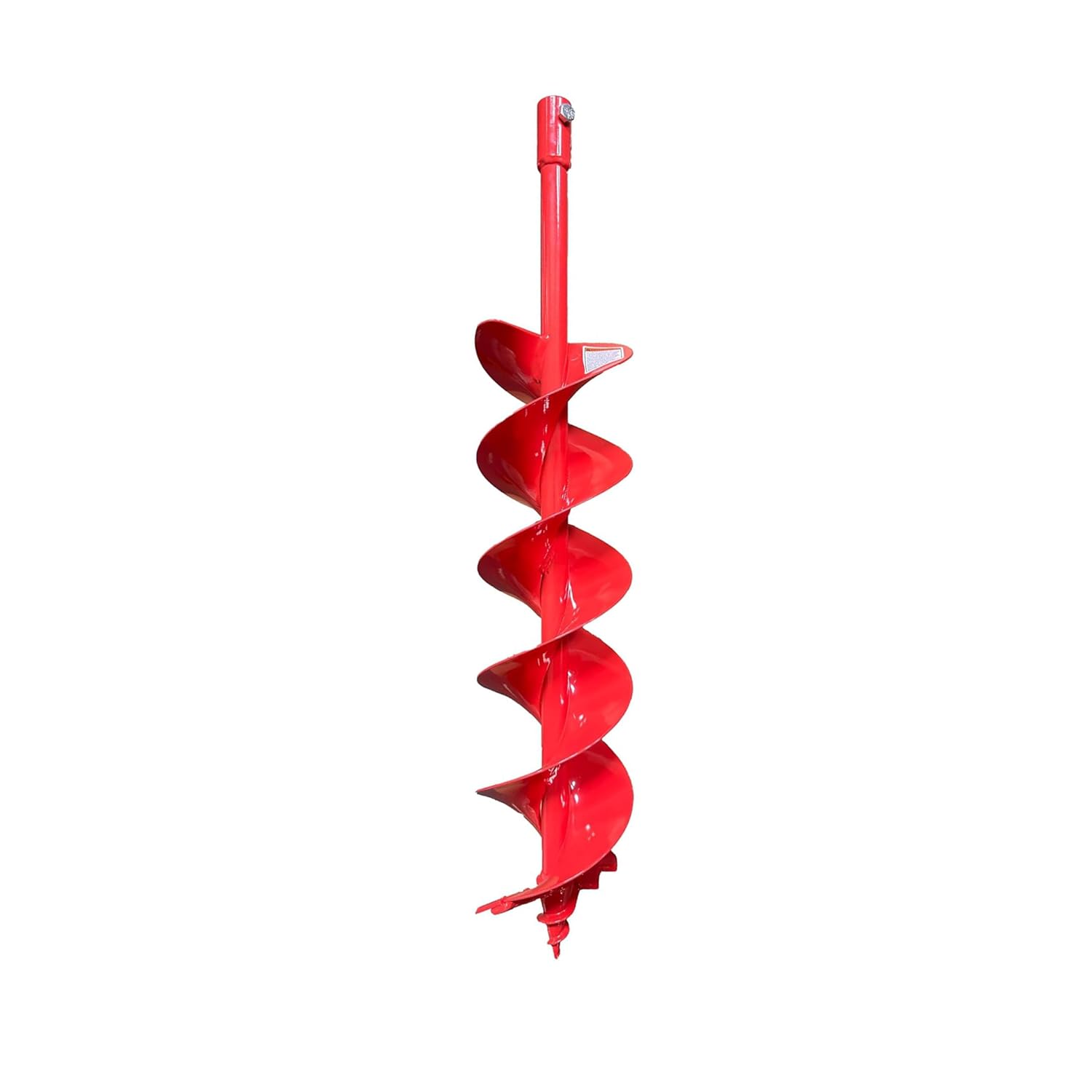 Double Spiral Earth Auger Spiral Drill Bit 6” x 36”, Post Hole Digger with 7/8" Drive Drill