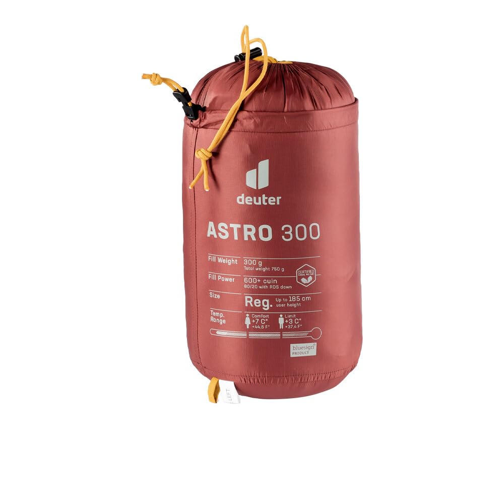deuter Astro 300 L - duży śpiwór puchowy