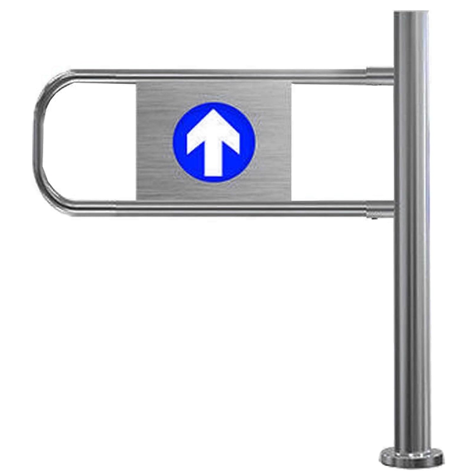 Puerta de Seguridad Universal para supermercados: Puerta batiente automática con Cierre Mediante Resorte para Tiendas, bibliotecas, fábricas y entradas de escuelas. Barre