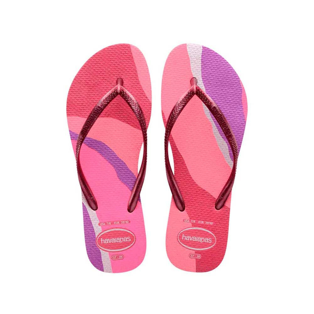 Havaianas Slim Palette Glow (Mini Me), Zehentrenner Mädchen