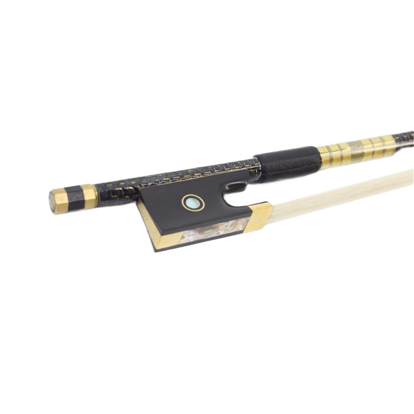Arco De Violín arcos de violín de fibra de carbono hechos a mano(Yellow,1/2)