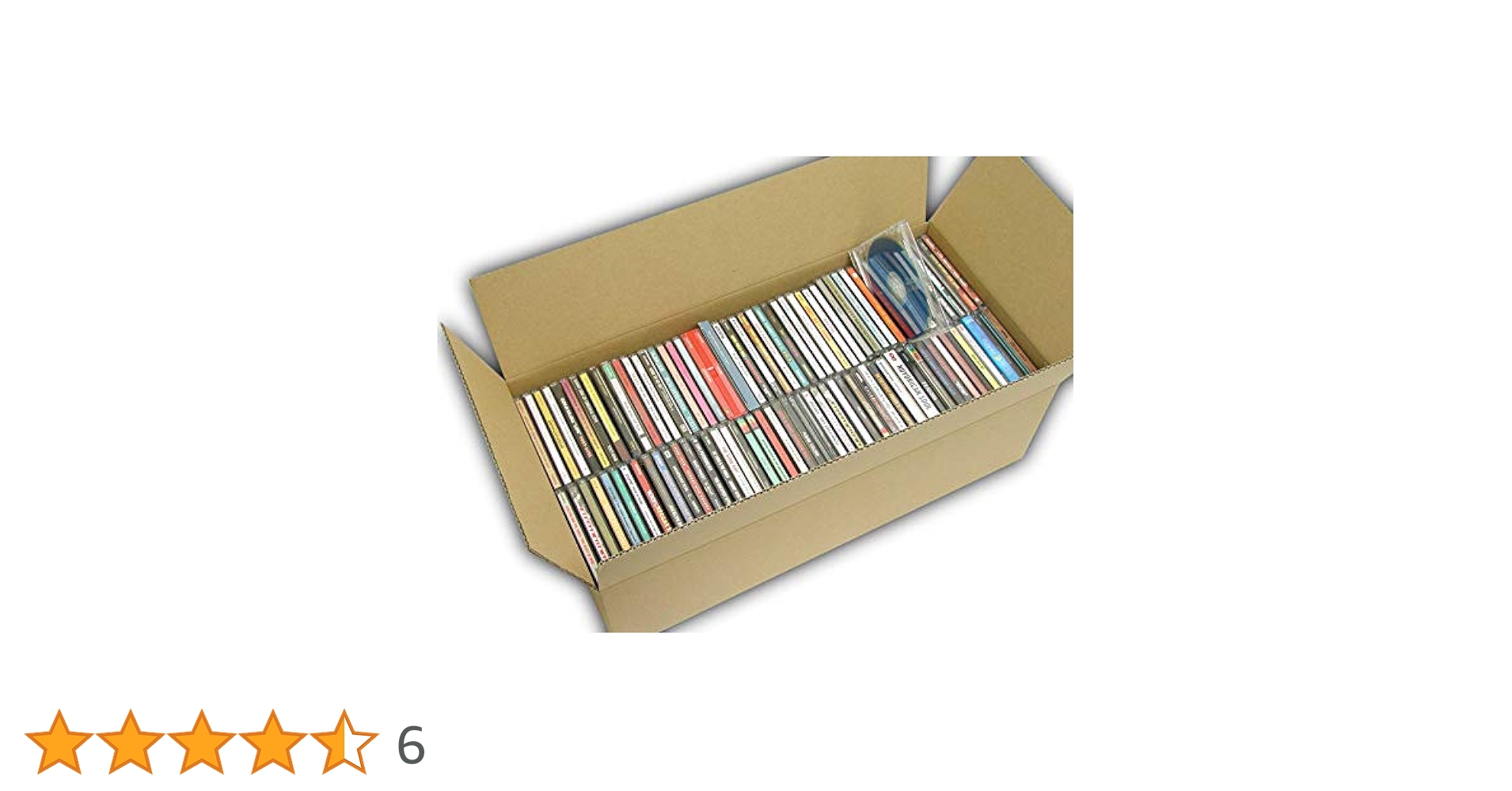 Amazon.co.jp: VillageBox ダンボール 100サイズ CD100枚用