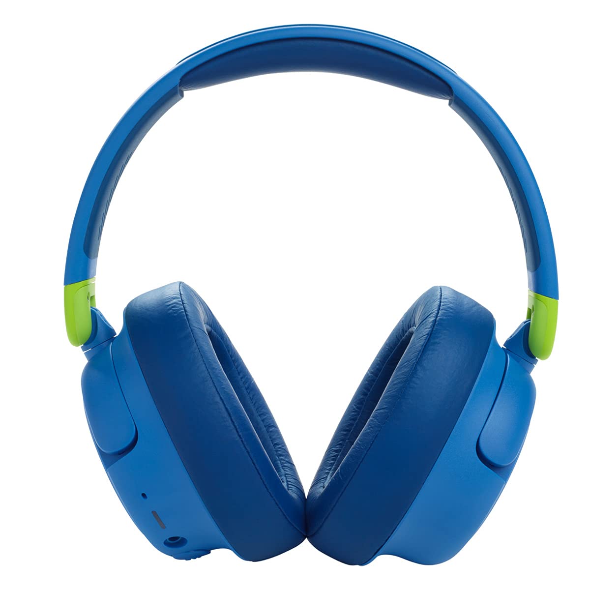 JBL JR 460NC Casque Supra-auriculaire sans Fil pour Enfants, jusqu'à 30 Heures de Lecture et Son JBL Safe - Bleu
