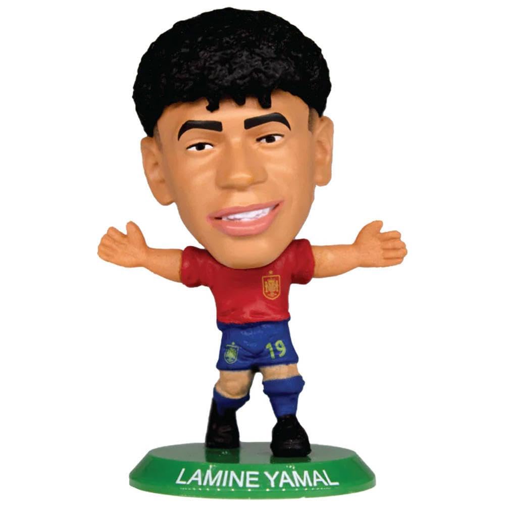 Amazon.co.jp: SoccerStarz スペイン ラミン ヤマル(高さ2インチ