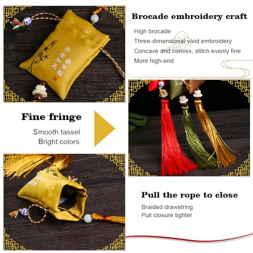 Japanese Lucky Amulet Omamori Charms Shrine Good Luck Charms Hanging Sachet for Health Hanging Blessing Bag for Bag Car Purse - Image 3