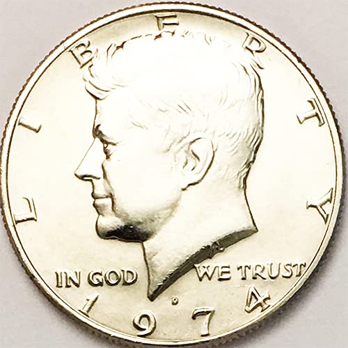 1974 D BU Kennedy Half Dollar Choice Uncirculated US Mint Thumbnail